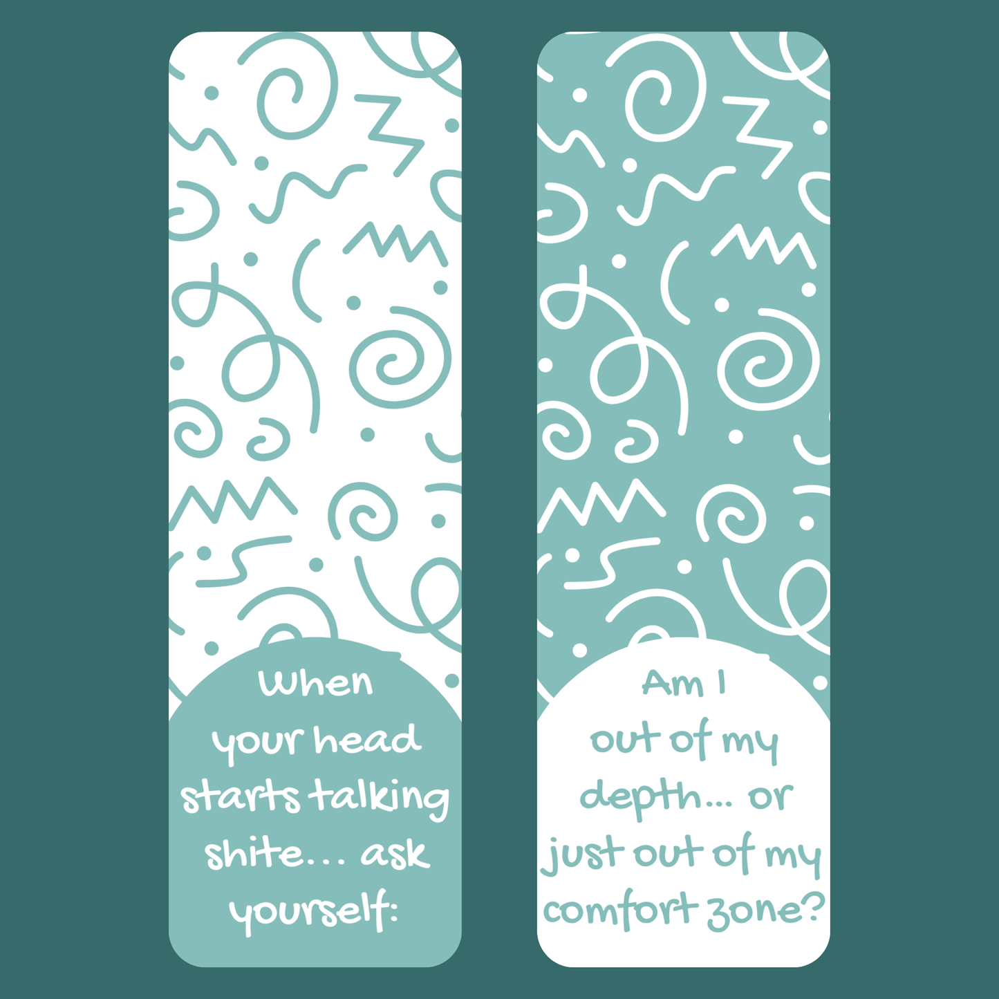 IMPOSTER SYNDROME REMINDER BOOKMARK