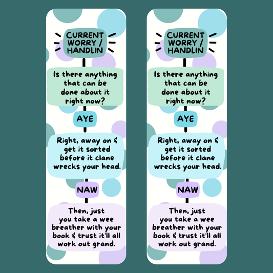 CURRENT WORRY / HANDLIN BOOKMARK