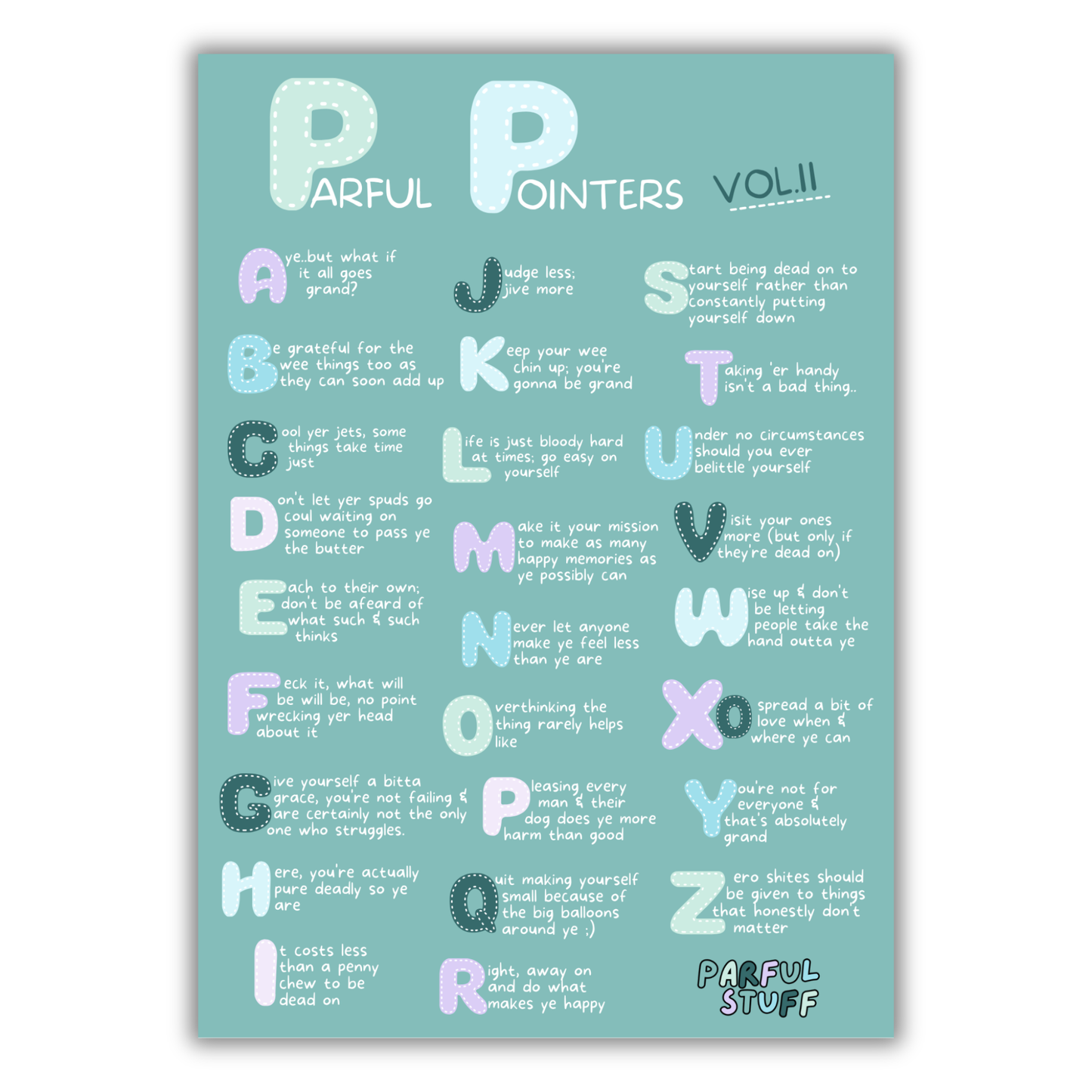 PARFUL POINTERS VOL.II PRINT
