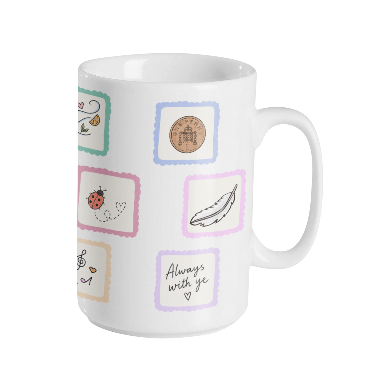 WEE SIGNS I'M ALWAYS WITH YE MUG