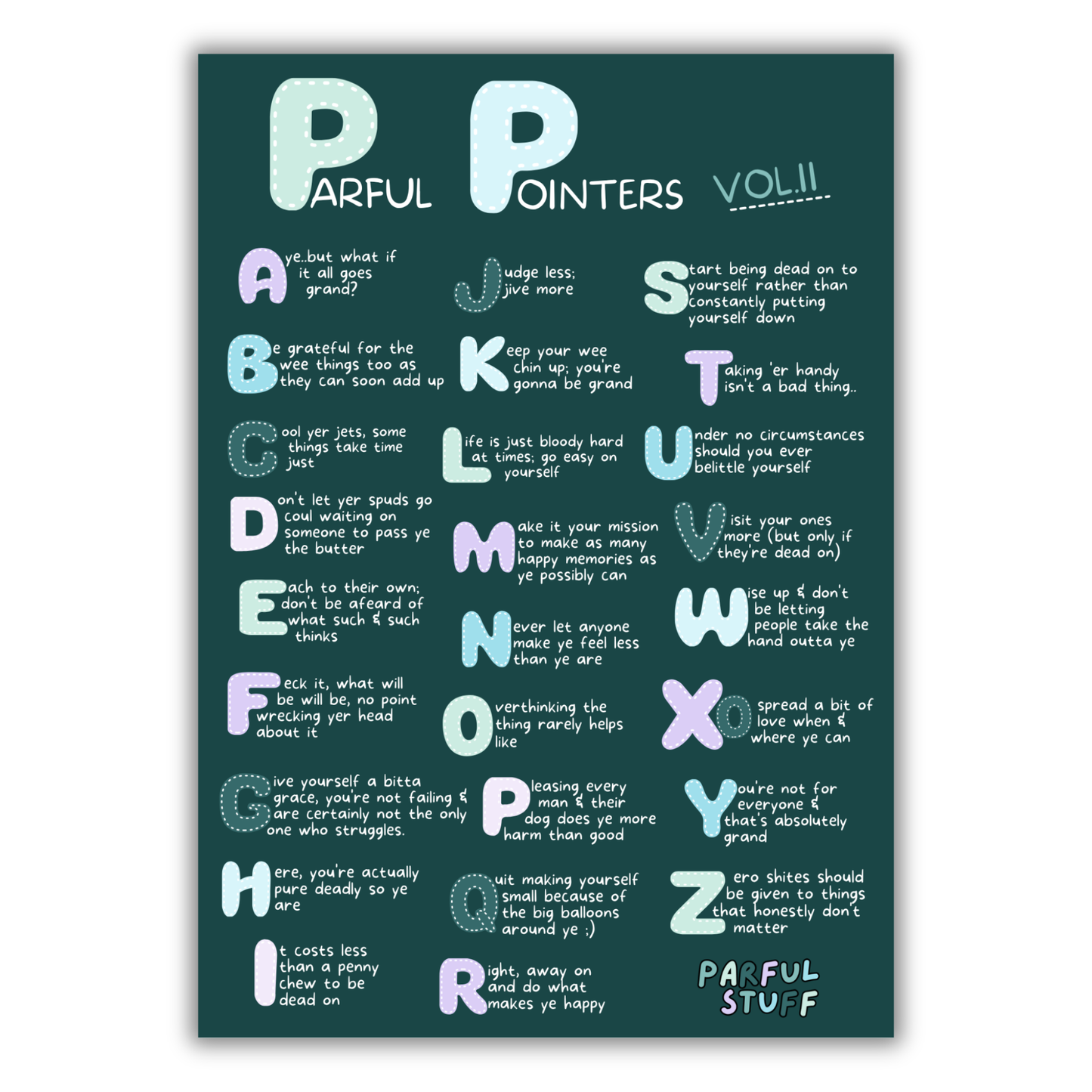 PARFUL POINTERS VOL.II PRINT