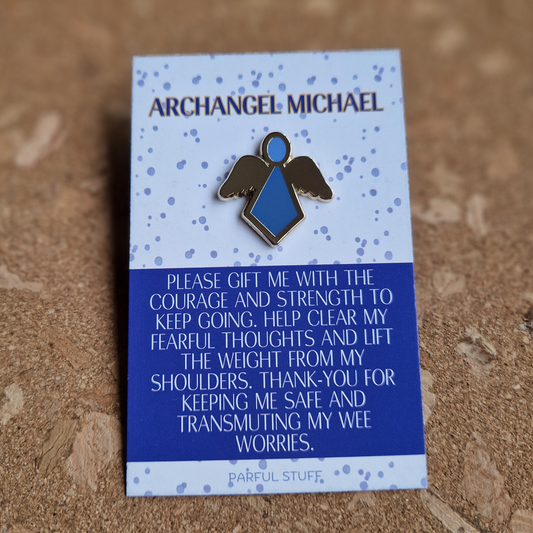 ARCHANGEL MICHAEL ENAMEL PIN