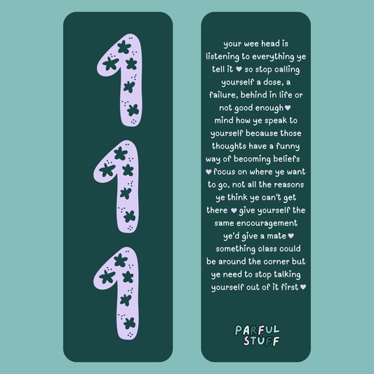 ANGEL NUMBER 111 BOOKMARK