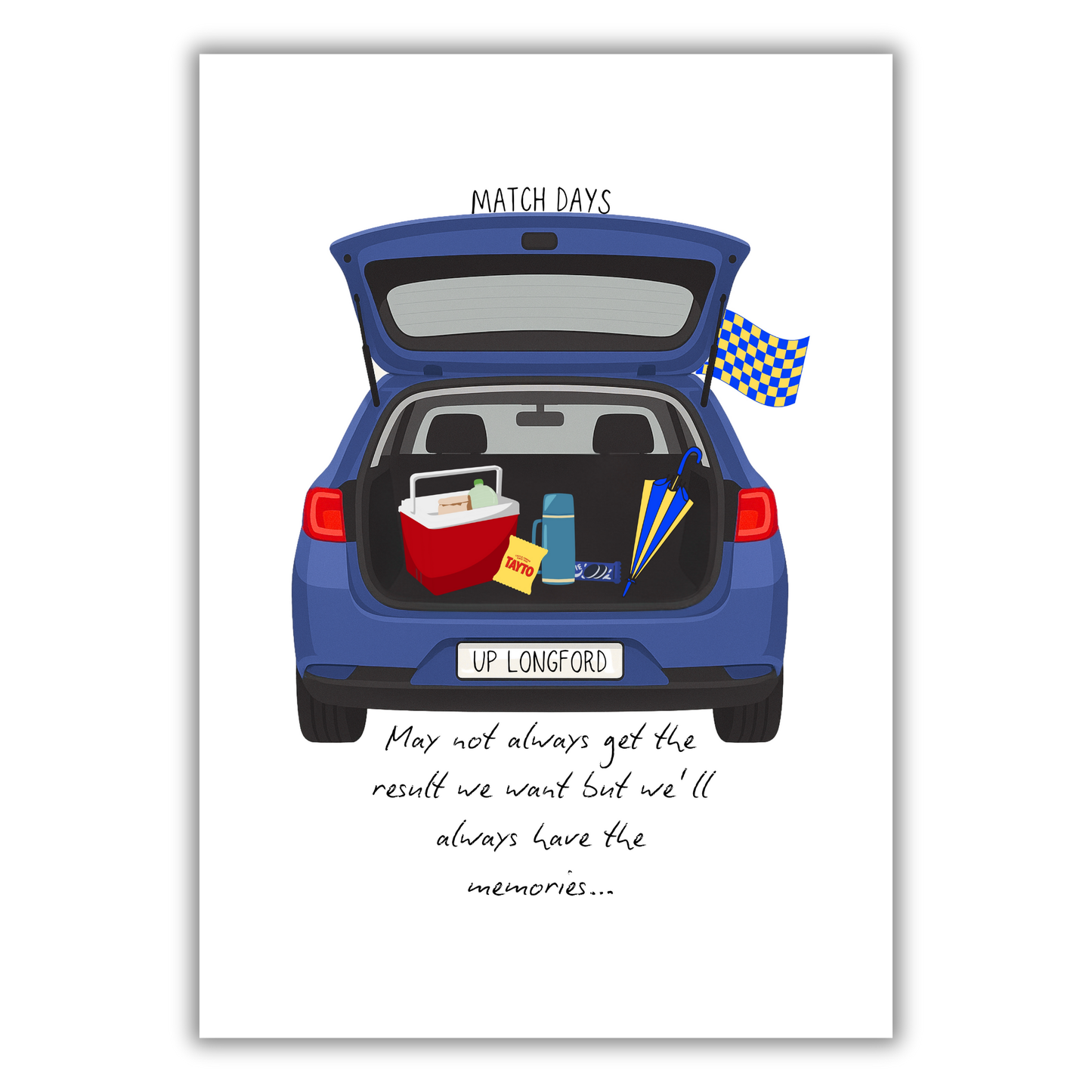MATCH DAYS -PICNICS PRINT A5