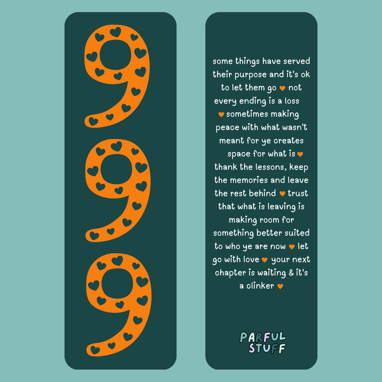ANGEL NUMBER 999 BOOKMARK