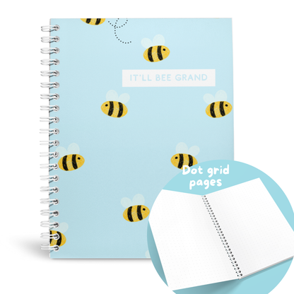 IT'LL BEE GRAND A5 NOTEBOOK