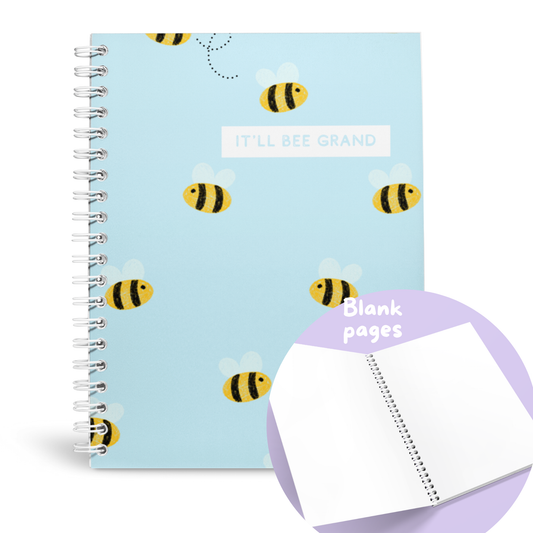 IT'LL BEE GRAND A5 NOTEBOOK