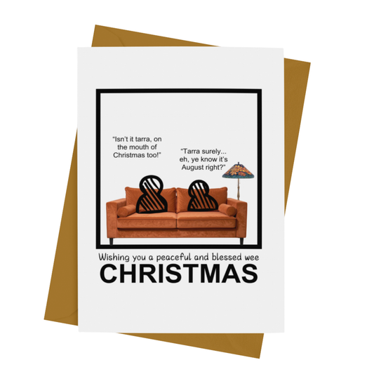 ON THE MOUTH OF CHRISTMAS CARD