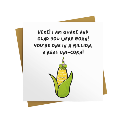 HB TO A REAL UNI-CORN CARD