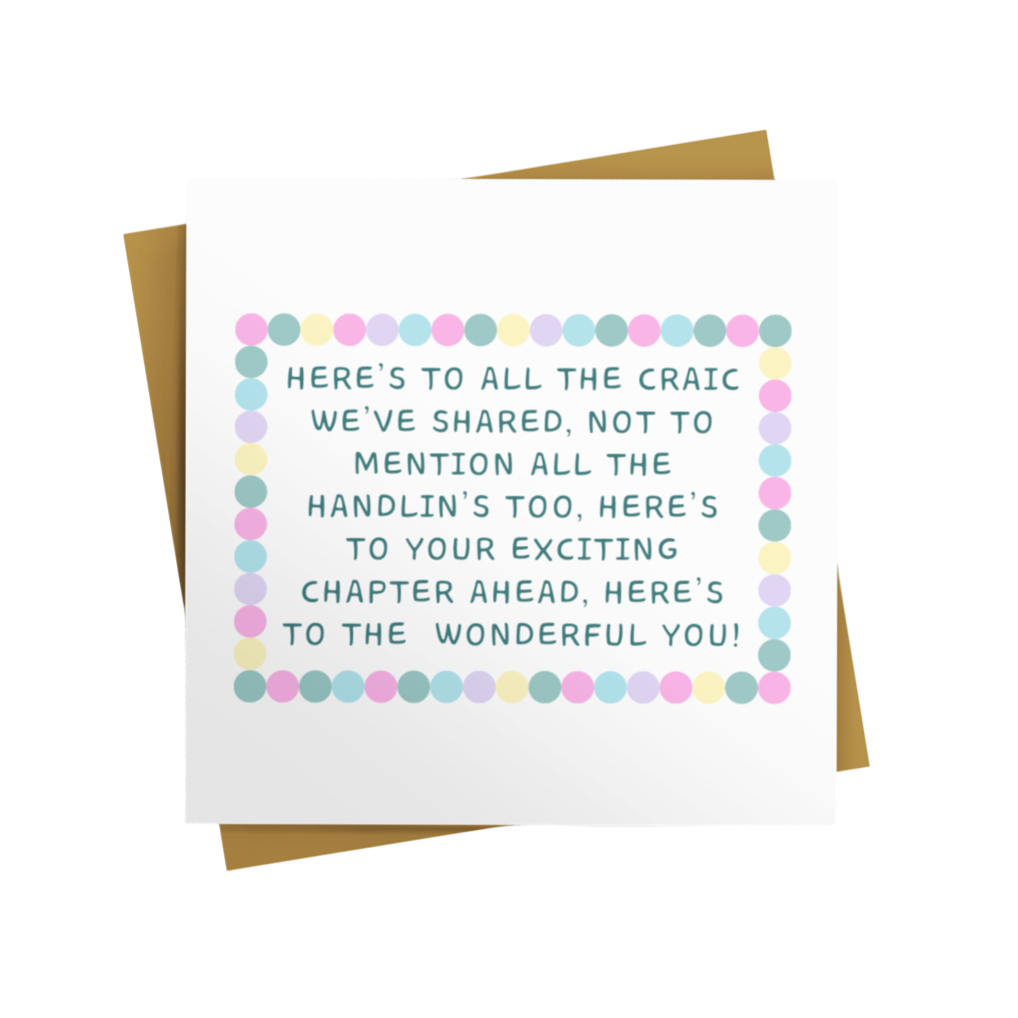 EXCITING NEW CHAPTER FRIENDSHIP CARD – Parful Stuff