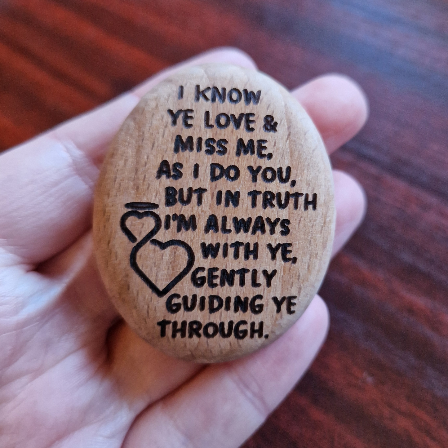 ALWAYS WITH YE- GRIEF PEBBLE