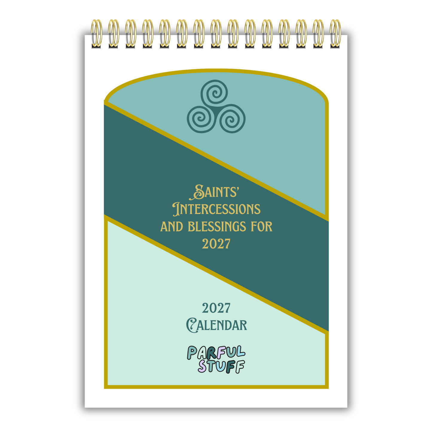 *PRE-ORDER* 2027 SAINTS INTERCESSIONS AND BLESSINGS DESKTOP CALENDAR