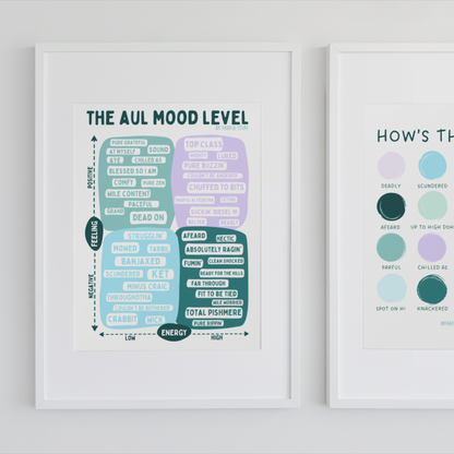 THE AUL MOOD LEVEL PRINT