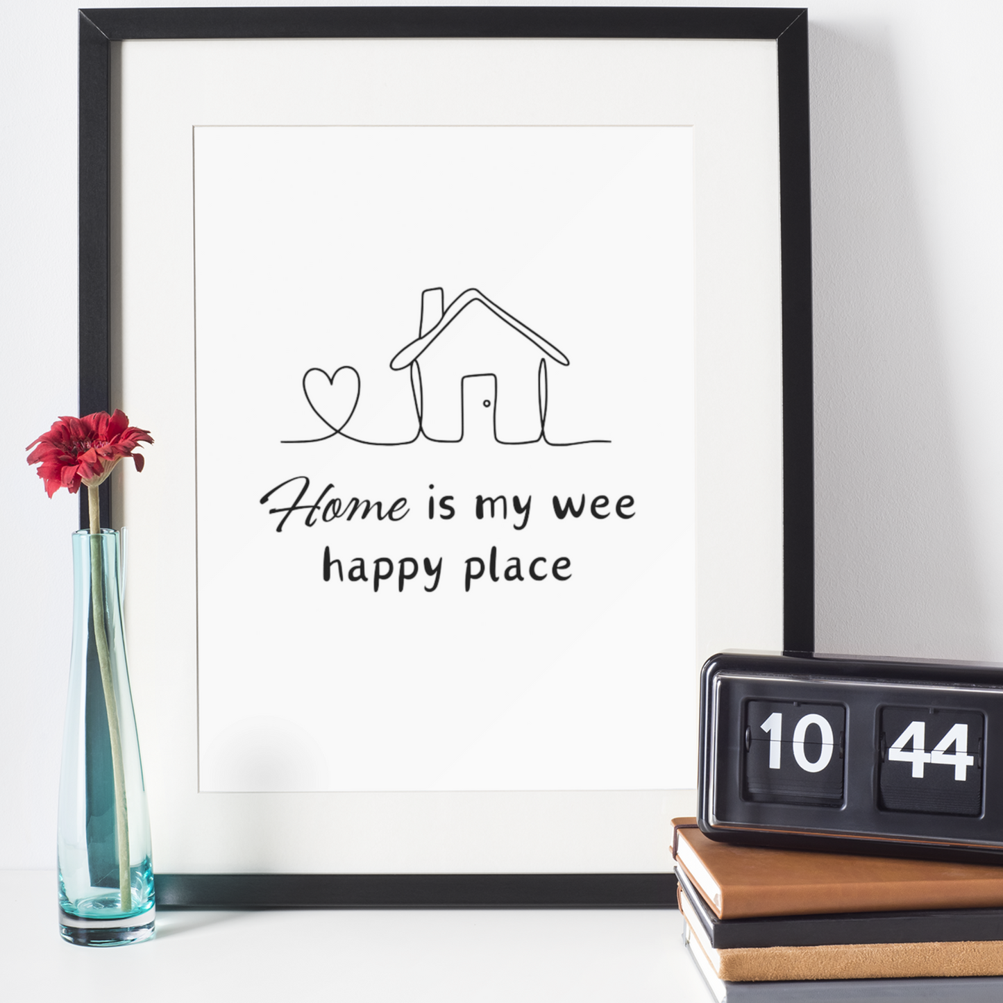 HOME IS MY WEE HAPPY PLACE PRINT