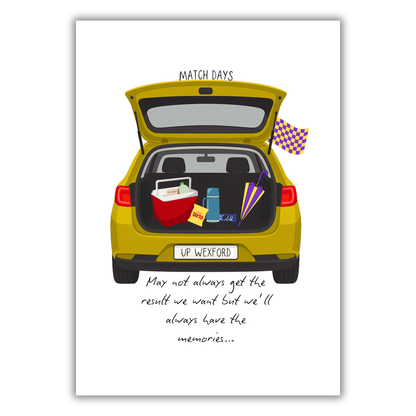 MATCH DAYS -PICNICS PRINT A5