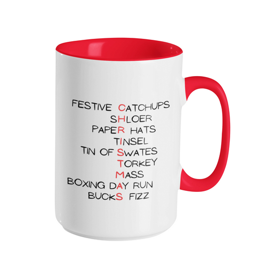 CHRISTMAS IN A NUT SHELL MUG