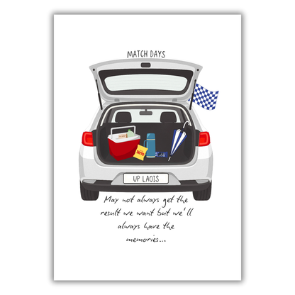 MATCH DAYS -PICNICS PRINT A5