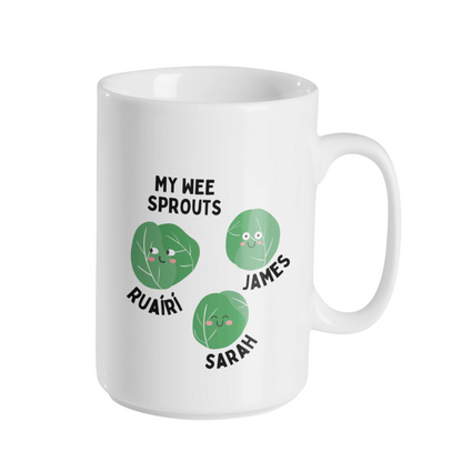 MY WEE SPROUTS MUG (PERSONALISED)