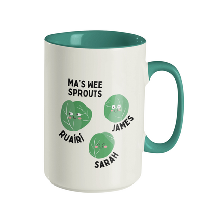 MY WEE SPROUTS MUG (PERSONALISED)