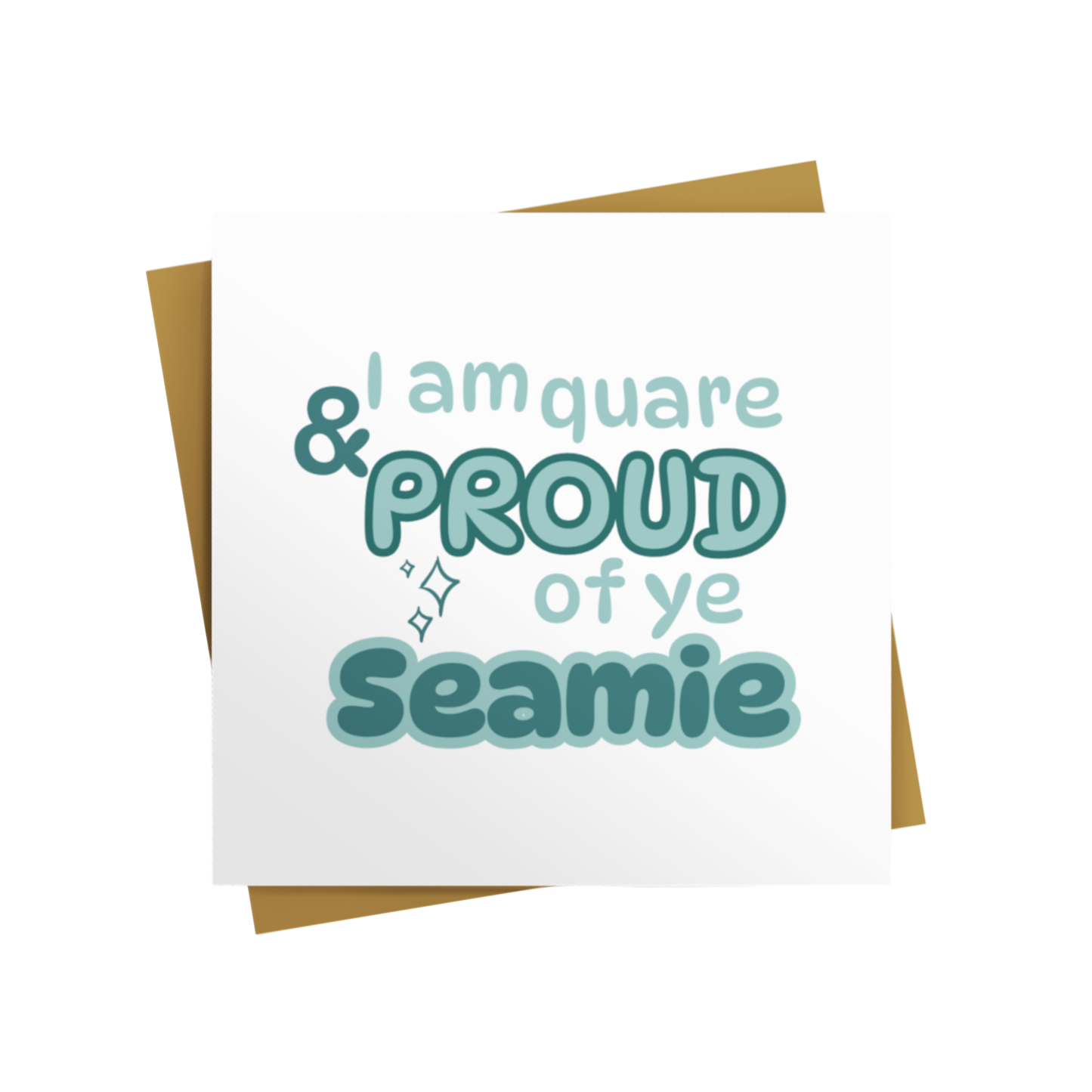 PROUD OF YOU CARD - PERSONALISED