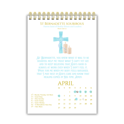 PRE-ORDER: 2026 SAINTS INTERCESSIONS AND BLESSINGS DESKTOP CALENDAR