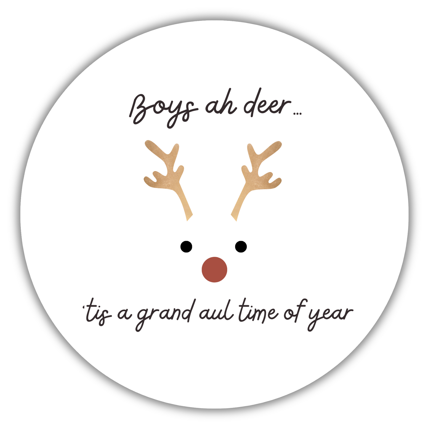 BOYS AH DEER COASTER