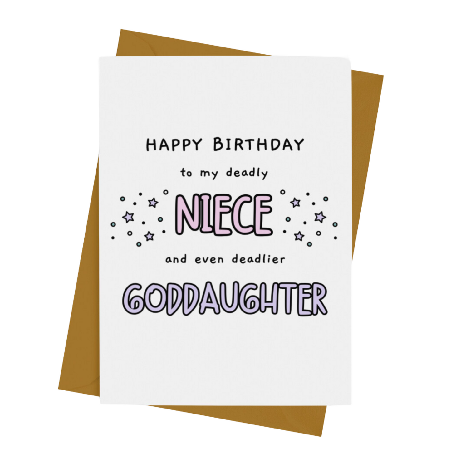 HB NIECE/GODDAUGHTER CARD