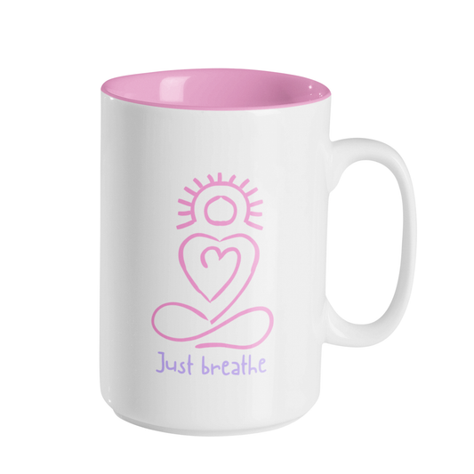 JUST BREATHE SELF CARE MUG