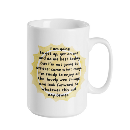 AM/ PM AFFIRMATION MUG