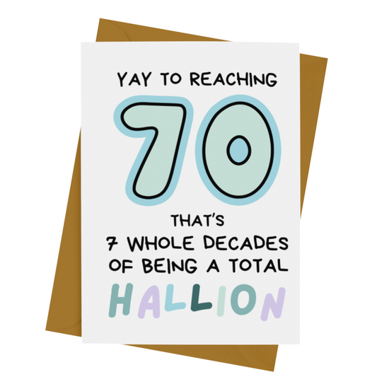 70- HALLION BIRTHDAY CARD