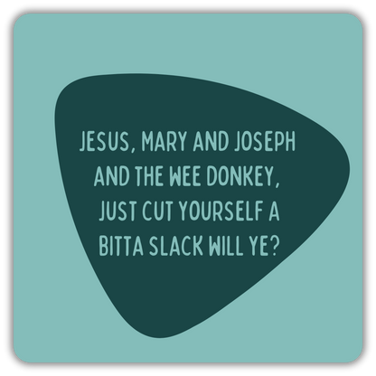 JESUS, MARY AND JOSEPH AND THE WEE DONKEY COASTER