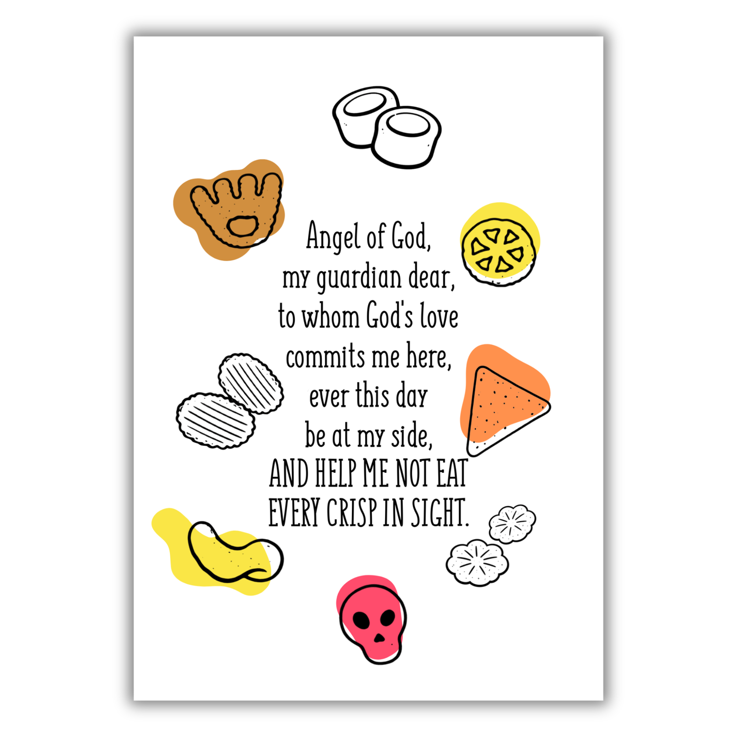 CRISP LOVER PRAYER PRINT