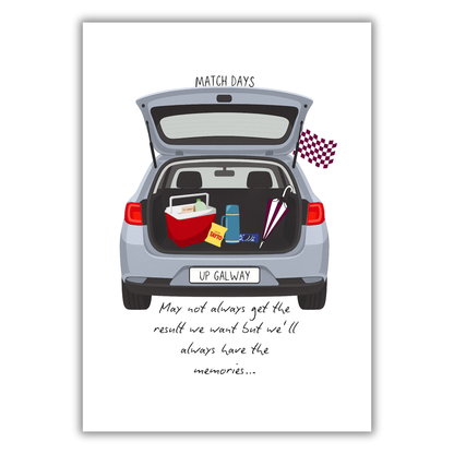 MATCH DAYS -PICNICS PRINT A5