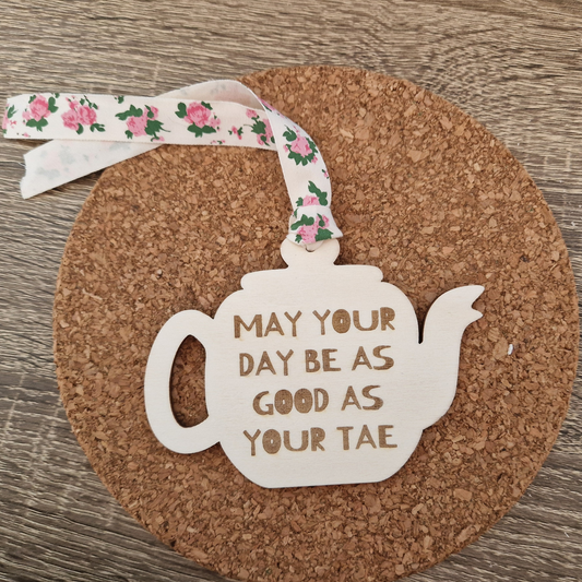 MAY YOUR DAY- TEAPOT