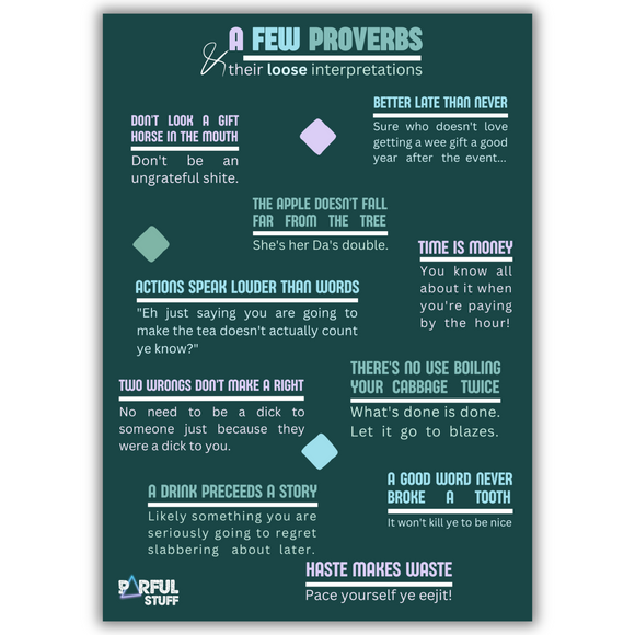 PROVERBS PRINT