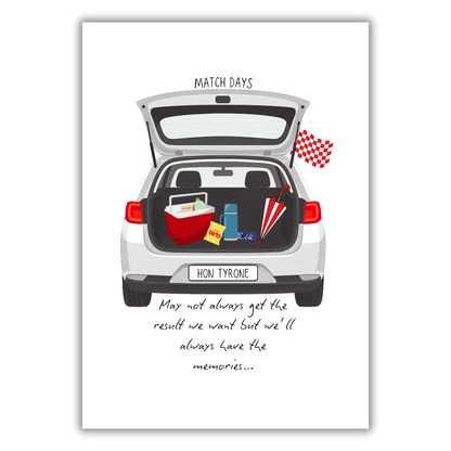 MATCH DAYS -PICNICS PRINT A5