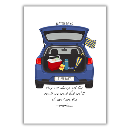MATCH DAYS -PICNICS PRINT A5