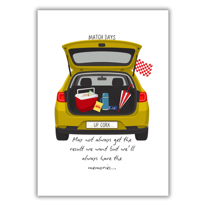 MATCH DAYS -PICNICS PRINT A5