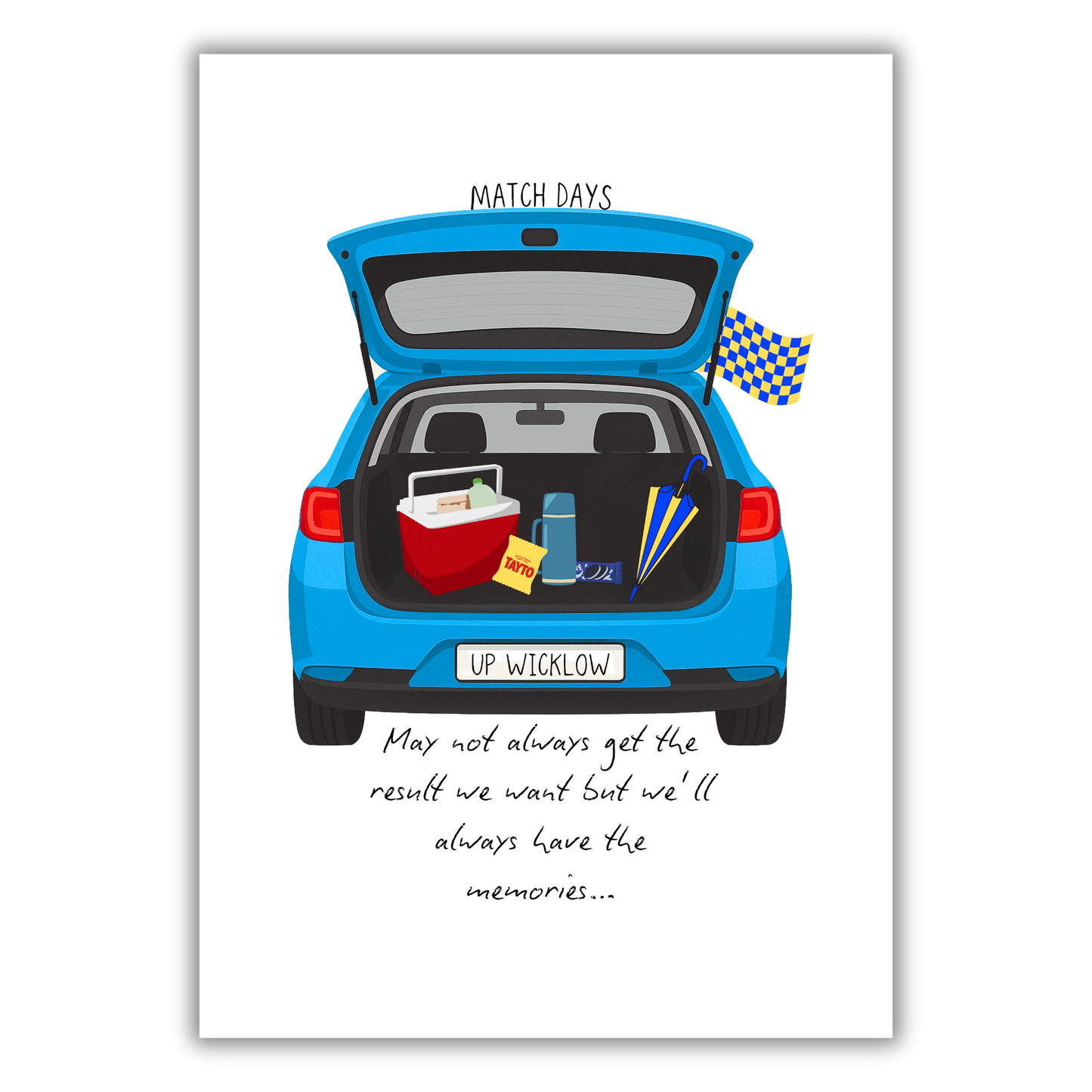 MATCH DAYS -PICNICS PRINT A5