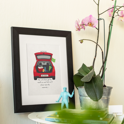 MATCH DAYS -PICNICS PRINT A5