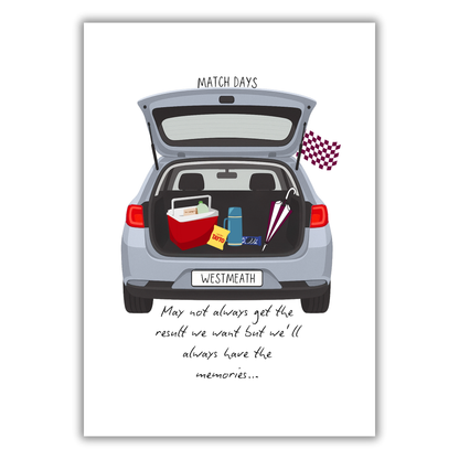 MATCH DAYS -PICNICS PRINT A5