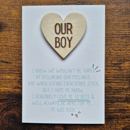 OUR BOY / BRO