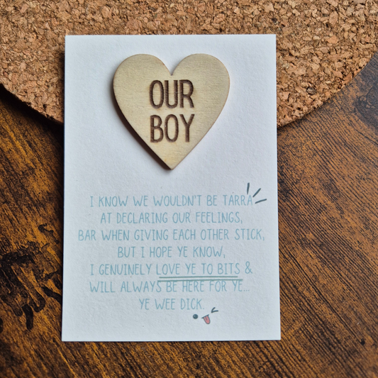 OUR BOY / BRO