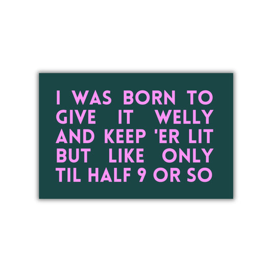 EARLY BIRD MAGNET