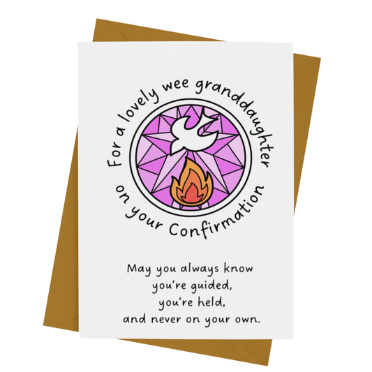 GRANDDAUGHTER CONFIRMATION CARD