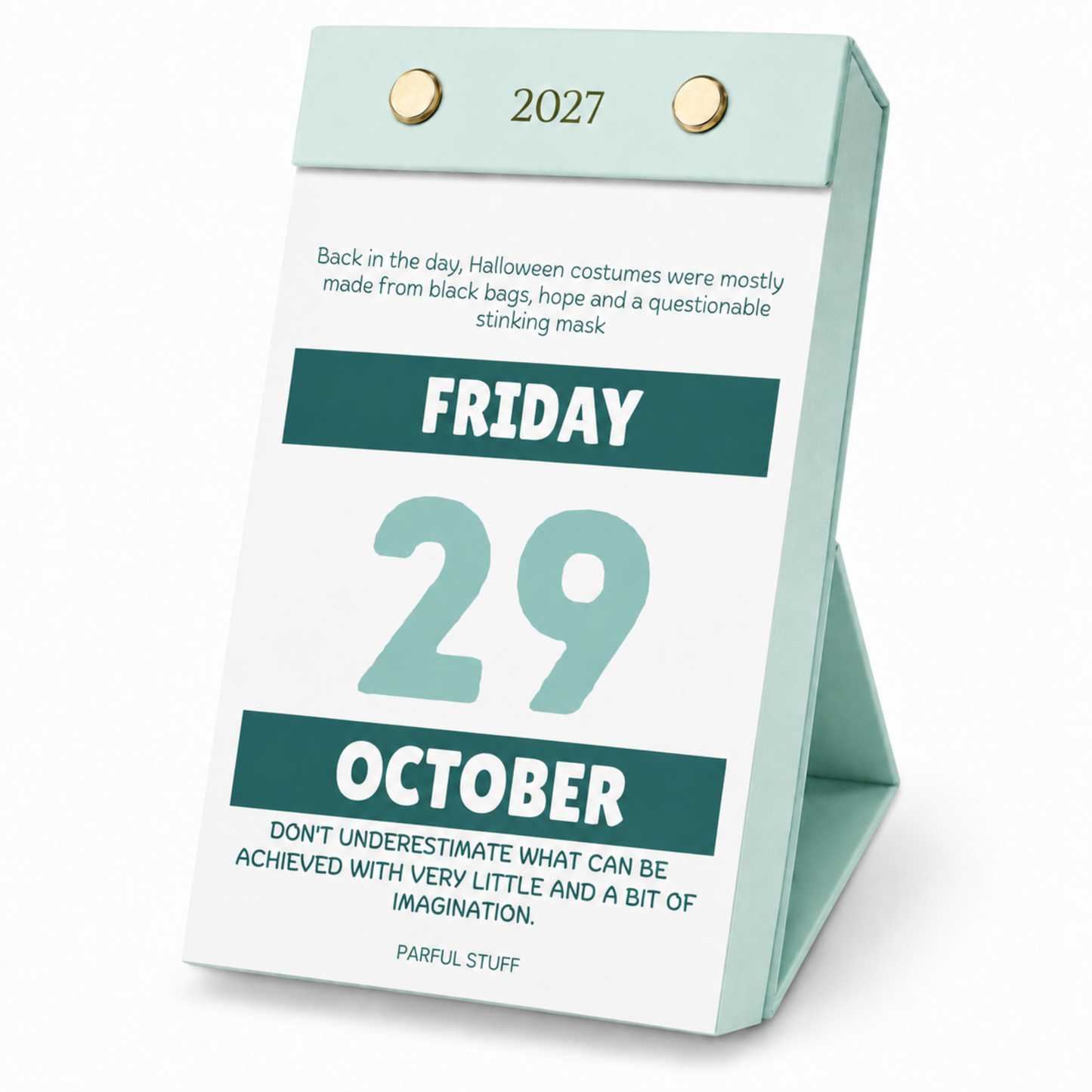 A Daily Dose of Parful Stuff | 2027 Tear-Away Desk Calendar- PRE-ORDER