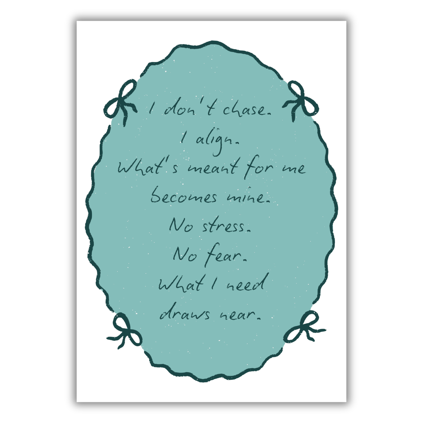 MANIFESTATION AFFIRMATION PRINT