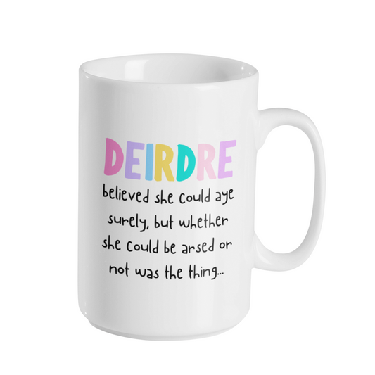 [NAME] BELIEVED THEY COULD MUG (PERSONALISED)