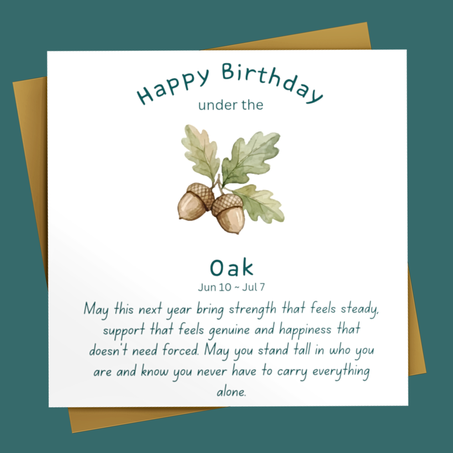 CELTIC TREE SIGN BIRTHDAY CARDS