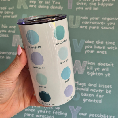 DAILY CHECK-IN ~ 12OZ (MINI) TUMBLER
